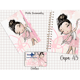 Arquivo Encadernação Caderneta de Saúde Bailarina
