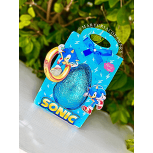 Arquivo Digital – Caixa Ovo De Páscoa | Sonic – Mary Criações