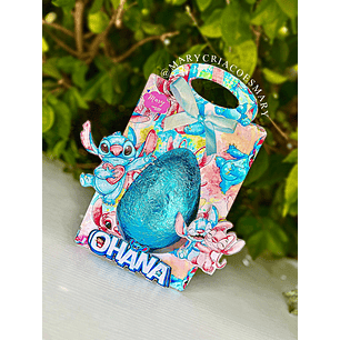 Arquivo Digital – Caixa Ovo De Páscoa | Stitch – Mary Criações