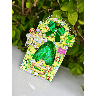 Arquivo Digital – Caixa Ovo De Páscoa | Safari – Mary Criações