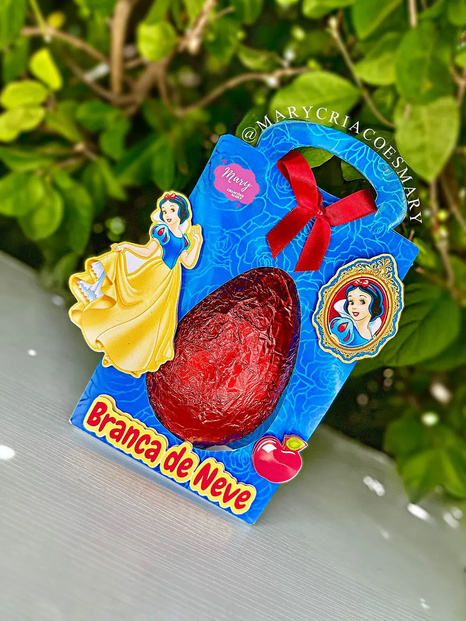Arquivo Digital – Caixa Ovo De Páscoa | Branca de Neve – Mary Criações 1