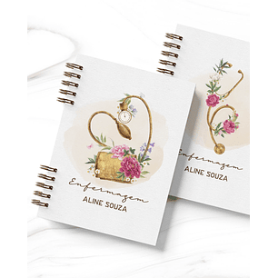 Arquivo Capas e Miolo Pautado Caderno Agenda Medicina Enfermagem - Bicho Papel