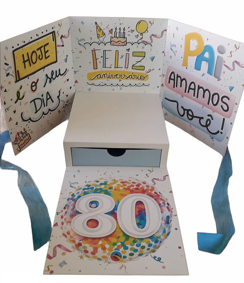 Arquivo de corte caixa cenário a3 - bolo 20 cm 