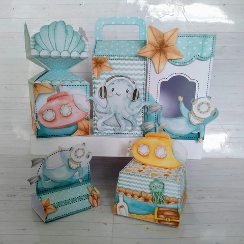 Arquivo de corte fundo do mar