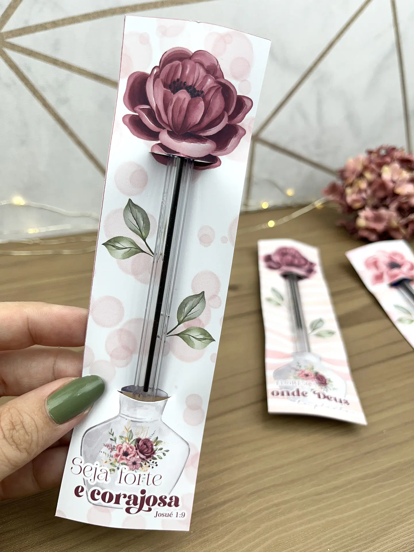 Arquivo de corte card caneta dia da mulher 3