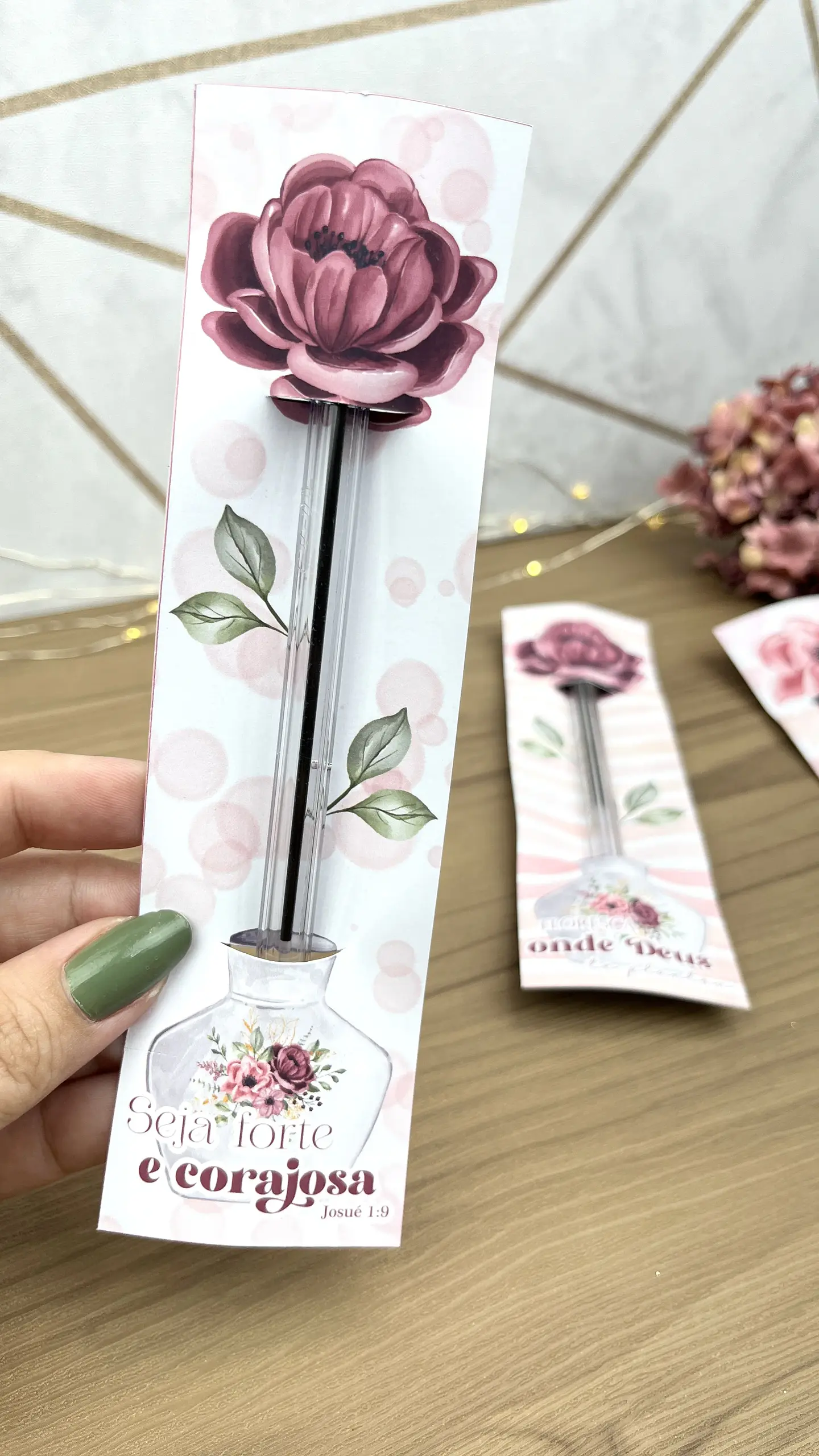 Arquivo de corte card caneta dia da mulher 4