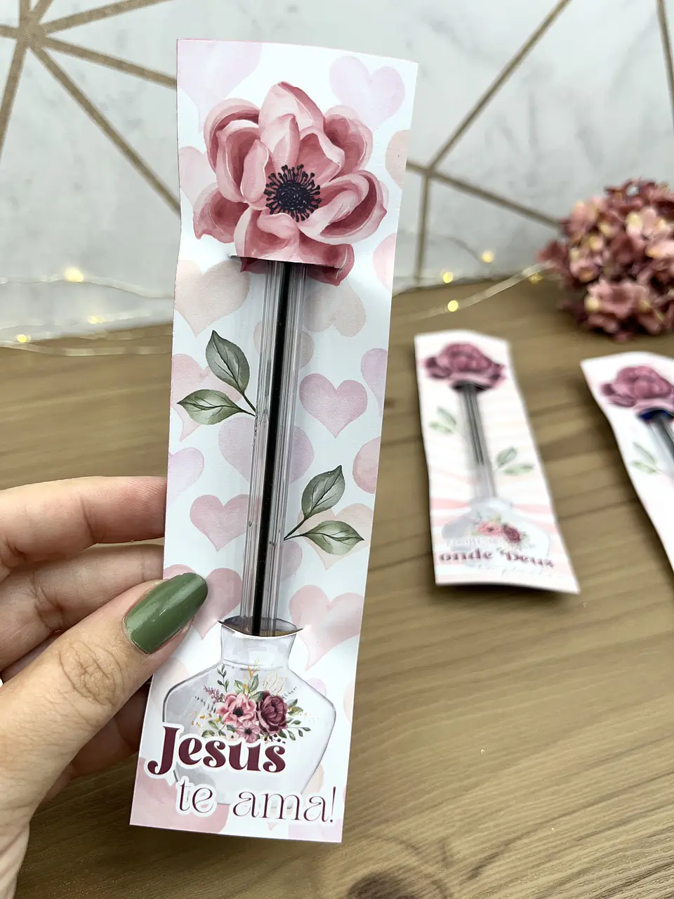 Arquivo de corte card caneta dia da mulher 6