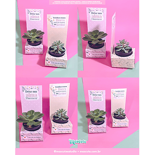 Arquivo de corte caixa para suculenta dia da mulher