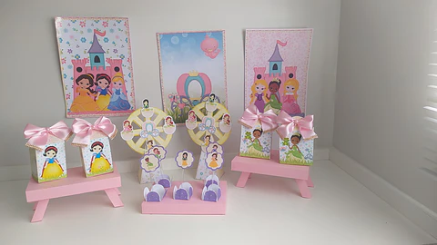 Arquivo de corte princesas disney