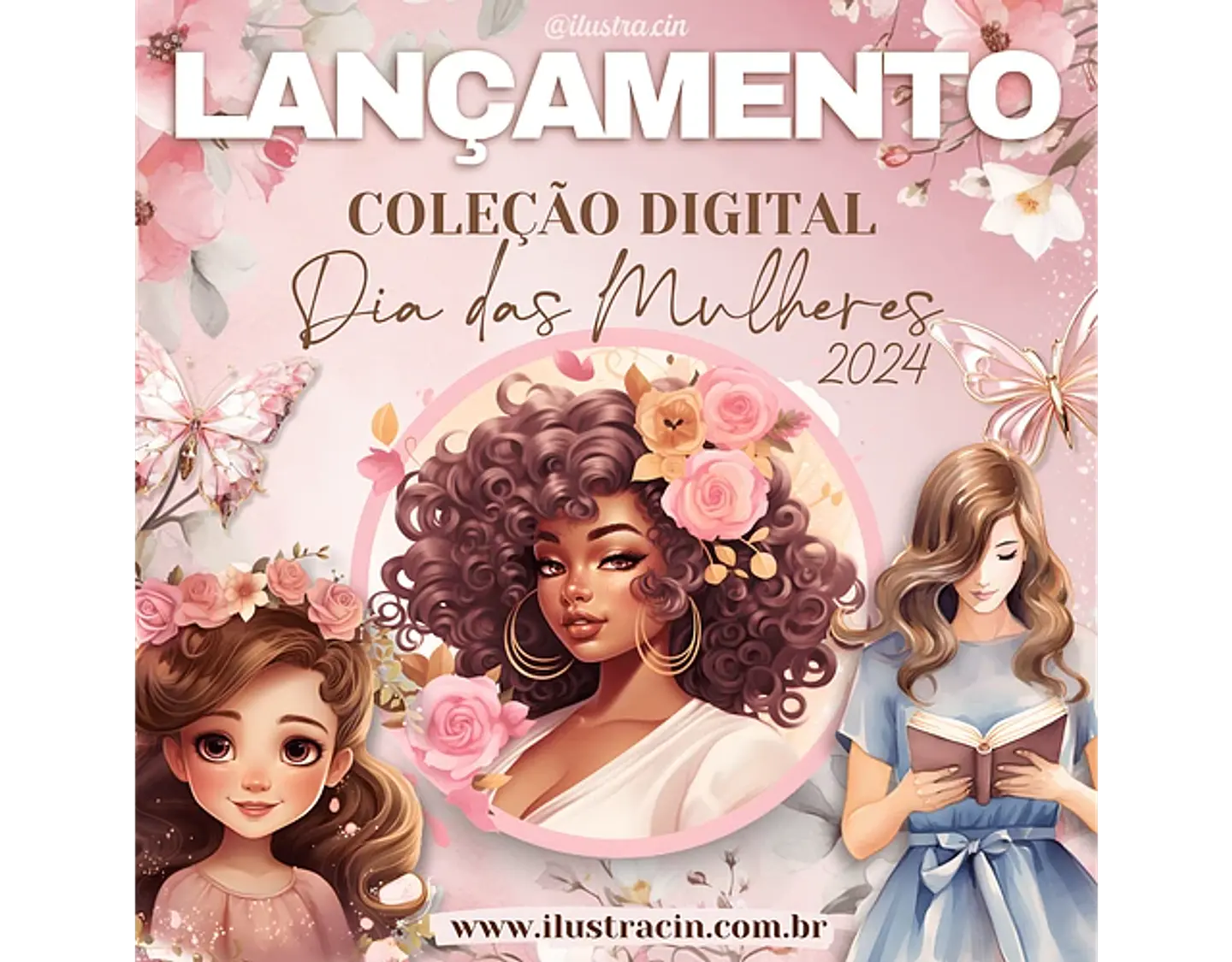 Arquivo dia da mulher 2024 combo - ilustracin 1