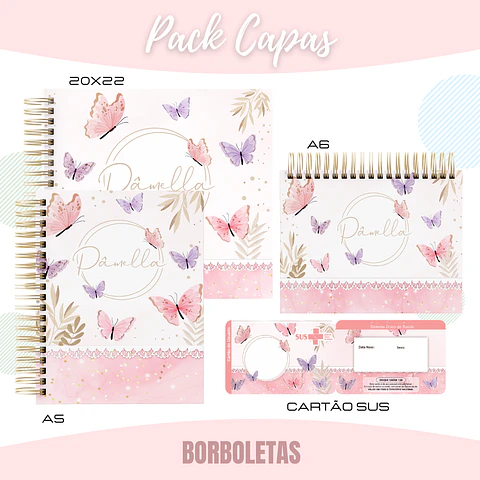 Arquivo Encadernação Borboletas - PAMELLA