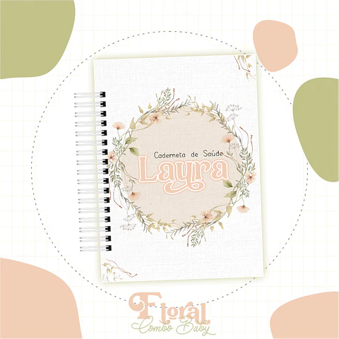 ARQUIVO KIT BABY FLORAL - LUMA