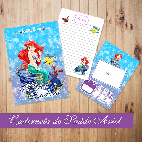 Arquivo capa caderneta de saúde ariel