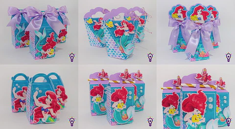 Arquivo de corte ariel pequena sereia - criar bv