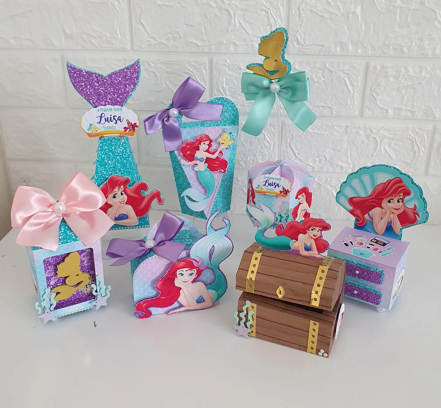 Arquivo de corte ariel pequena sereia  1