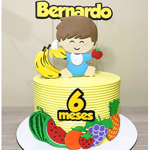 Arquivo de Corte Topo Bebê Frutas