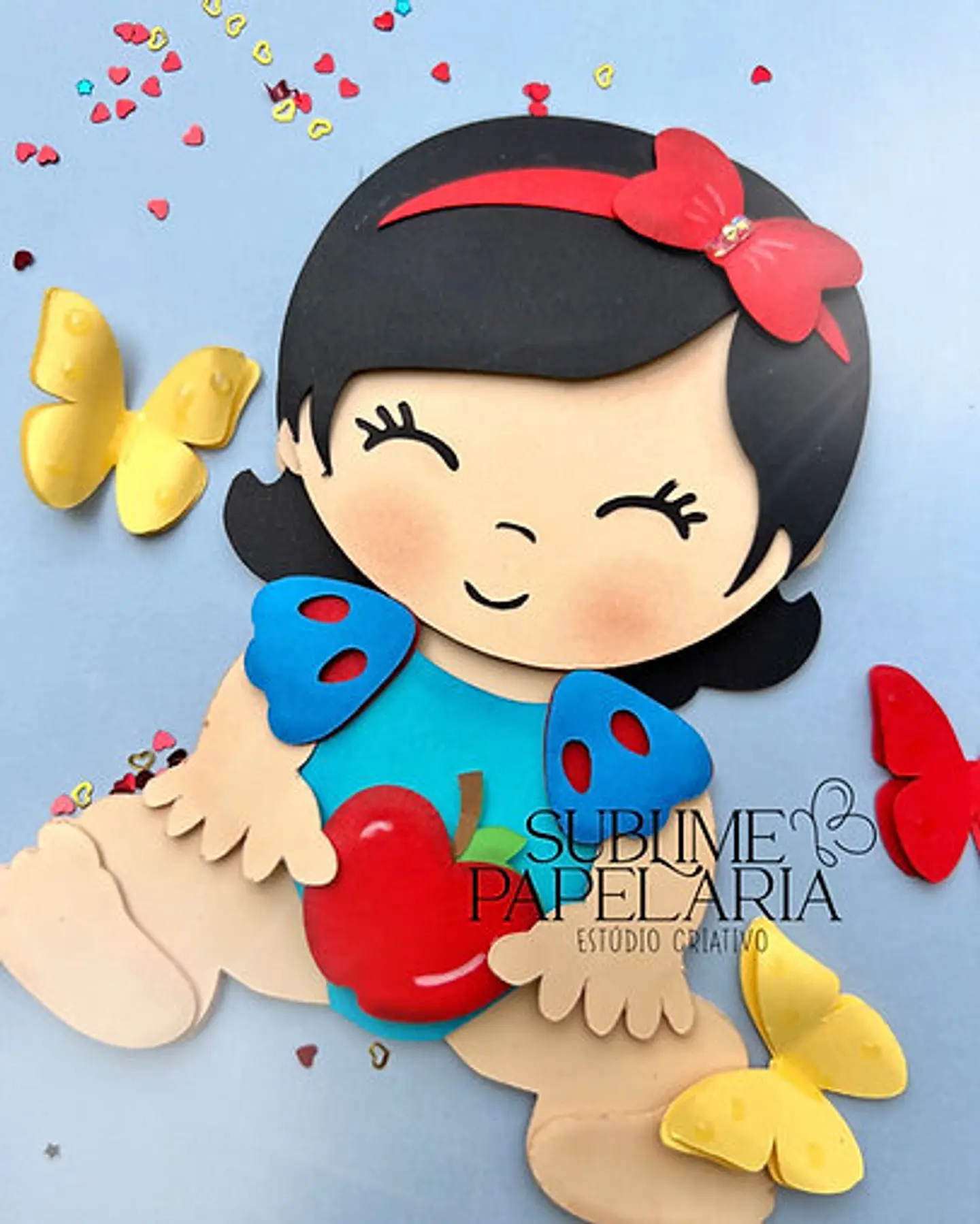 Arquivo de corte topo branca de neve baby 1