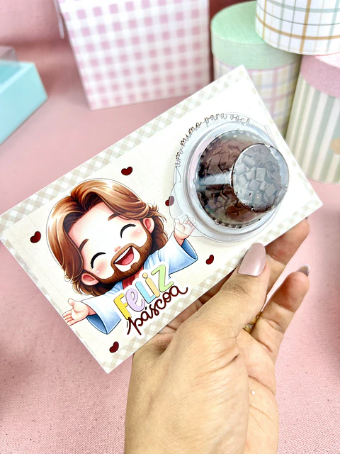 Arquivo Páscoa Card Blistter- Sublime