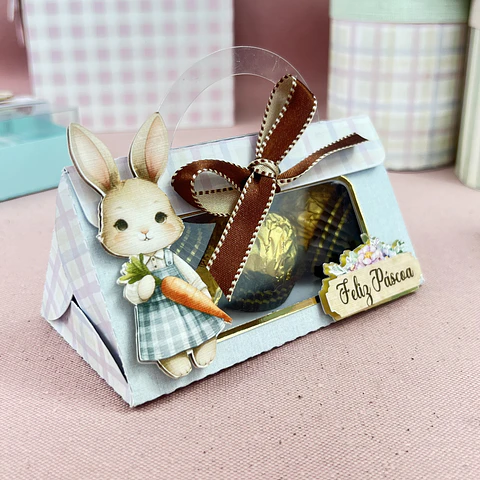 Arquivo Páscoa Caixa Triângulo - Sublime