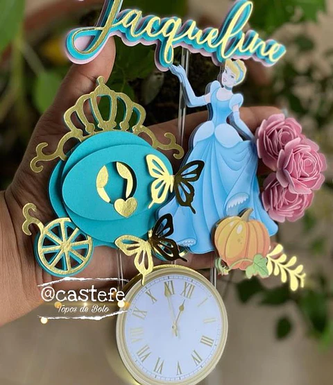 Arquivo de corte cinderela