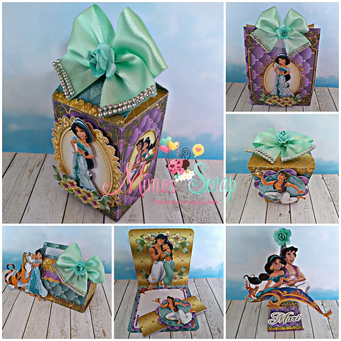 Arquivo de corte jasmine e aladim