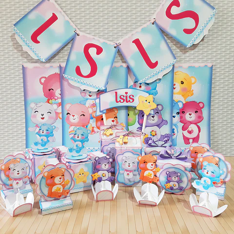 Arquivo de corte ursinhos carinhosos