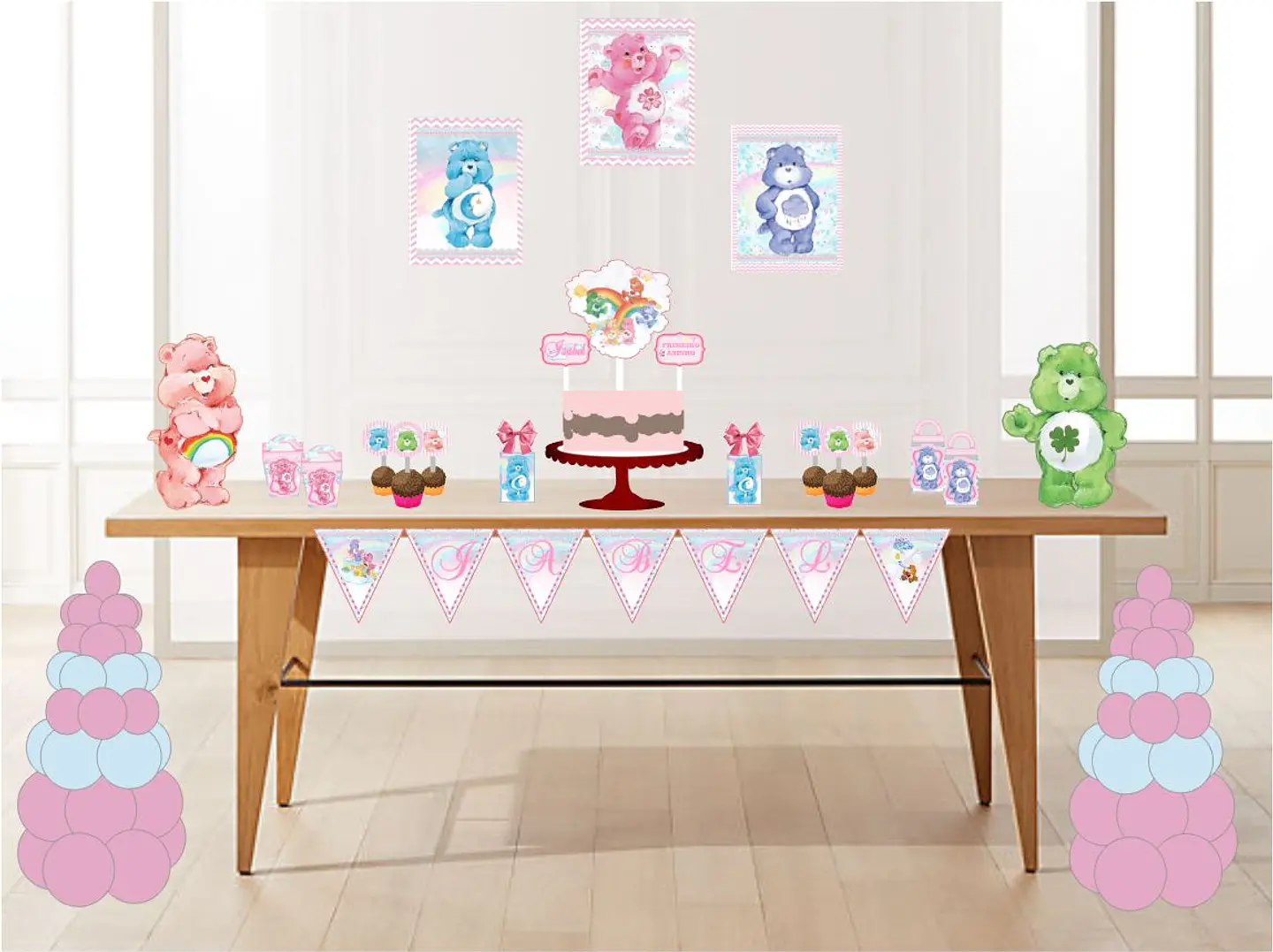 Arquivo de corte ursinhos carinhosos 1