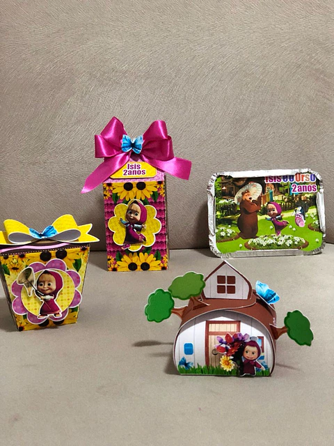 Arquivo de corte masha e urso