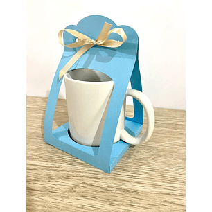 ARQUIVO DE CORTE SUPORTE PARA CANECA - Ilustracin