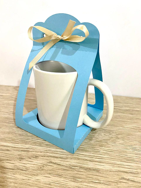 ARQUIVO DE CORTE SUPORTE PARA CANECA - Ilustracin