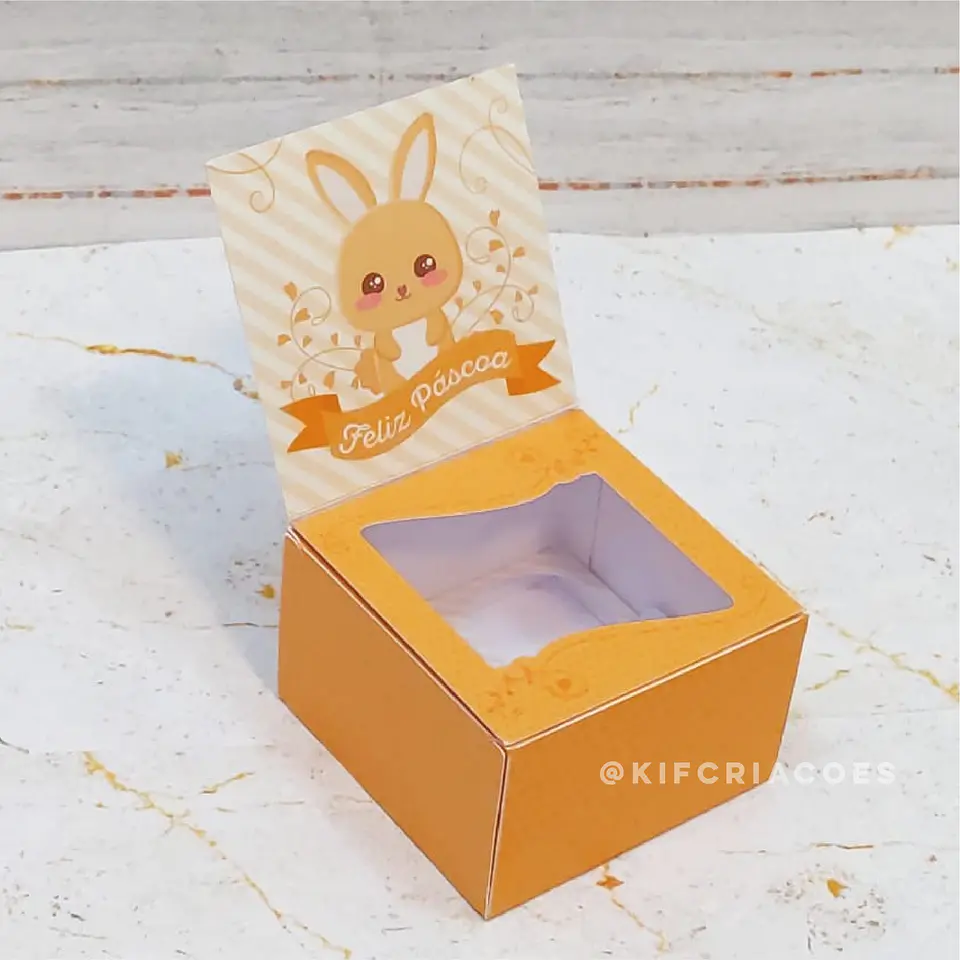 Arquivo Caixa para 4 Brigadeiros Páscoa - Kif 1