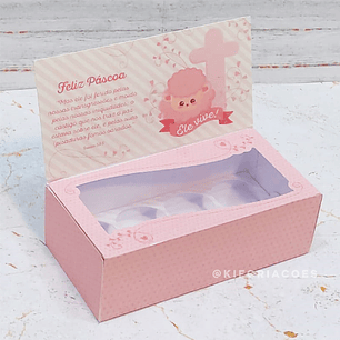 Arquivo Caixa para 8 Brigadeiros Páscoa