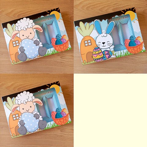 Arquivo Páscoa Mini Confeiteiro Coelha e Ovelha - Ovelin