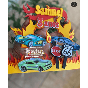 Arquivo de corte topo hot wheels