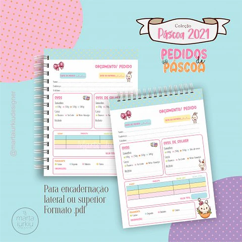 Arquivo caderno de pedidos páscoa