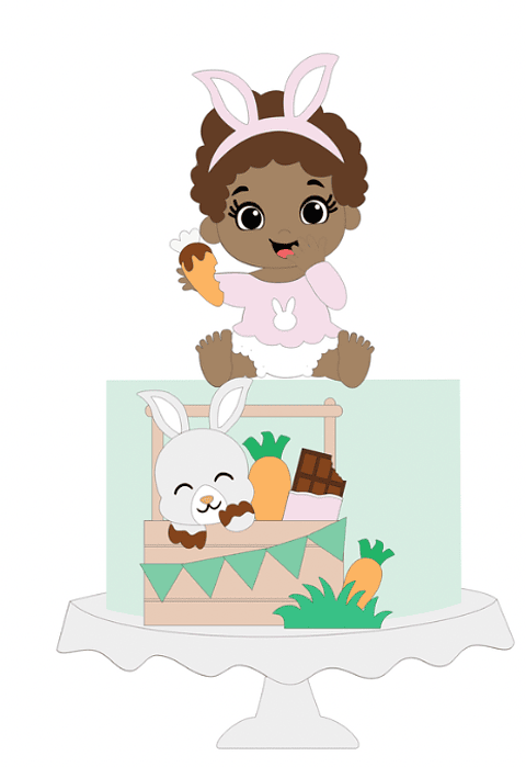 ARQUIVO DE CORTE BABY E COELHINHO DA PÁSCOA -2024 