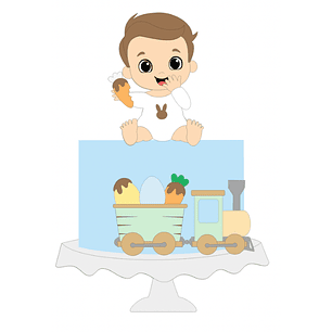 Arquivo de corte topo baby páscoa