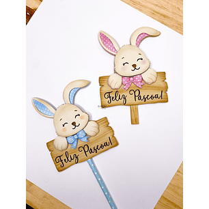 Arquivo de corte topo coelhinho da páscoa