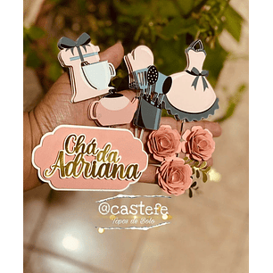 Arquivo de corte topo chá de cozinha