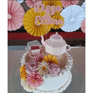 Arquivo de corte topo bule e xicara