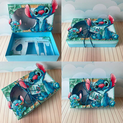 Arquivo mini confeiteiro stitch