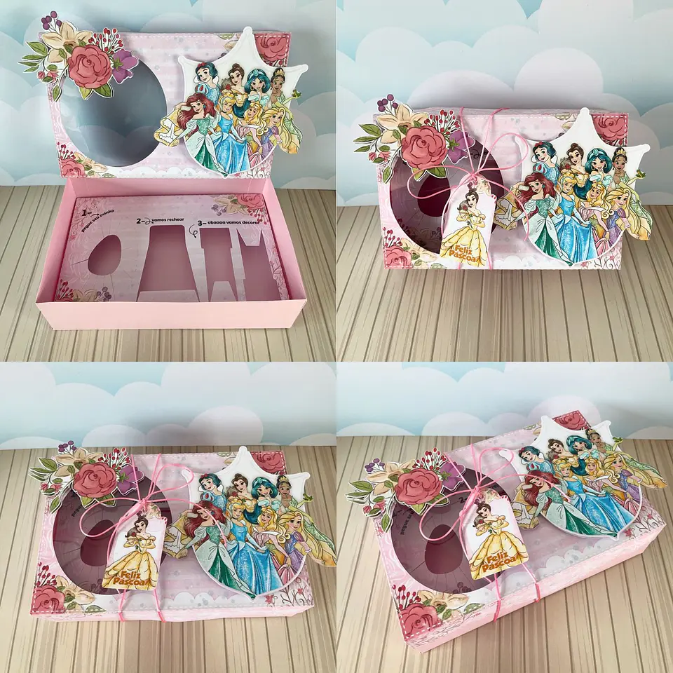  Arquivo Mini Confeiteiro Princesas - Lina 1