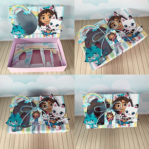 Arquivo Mini Confeiteiro Casa Mágica da Gabby - Lina