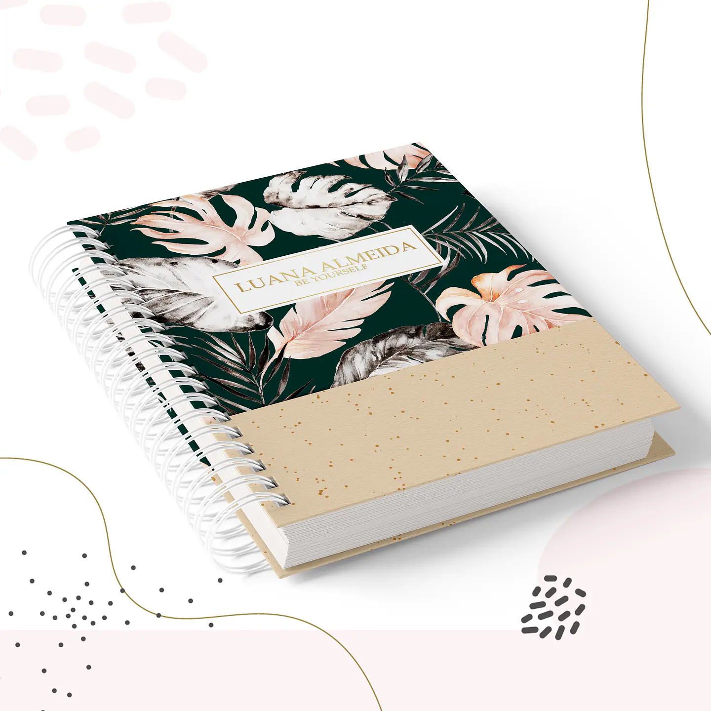 Arquivo caderno floral - papel amado 1