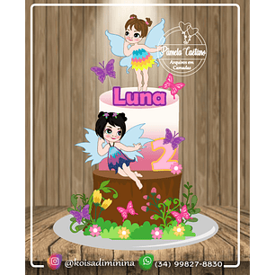 Arquivo de corte topo fadas