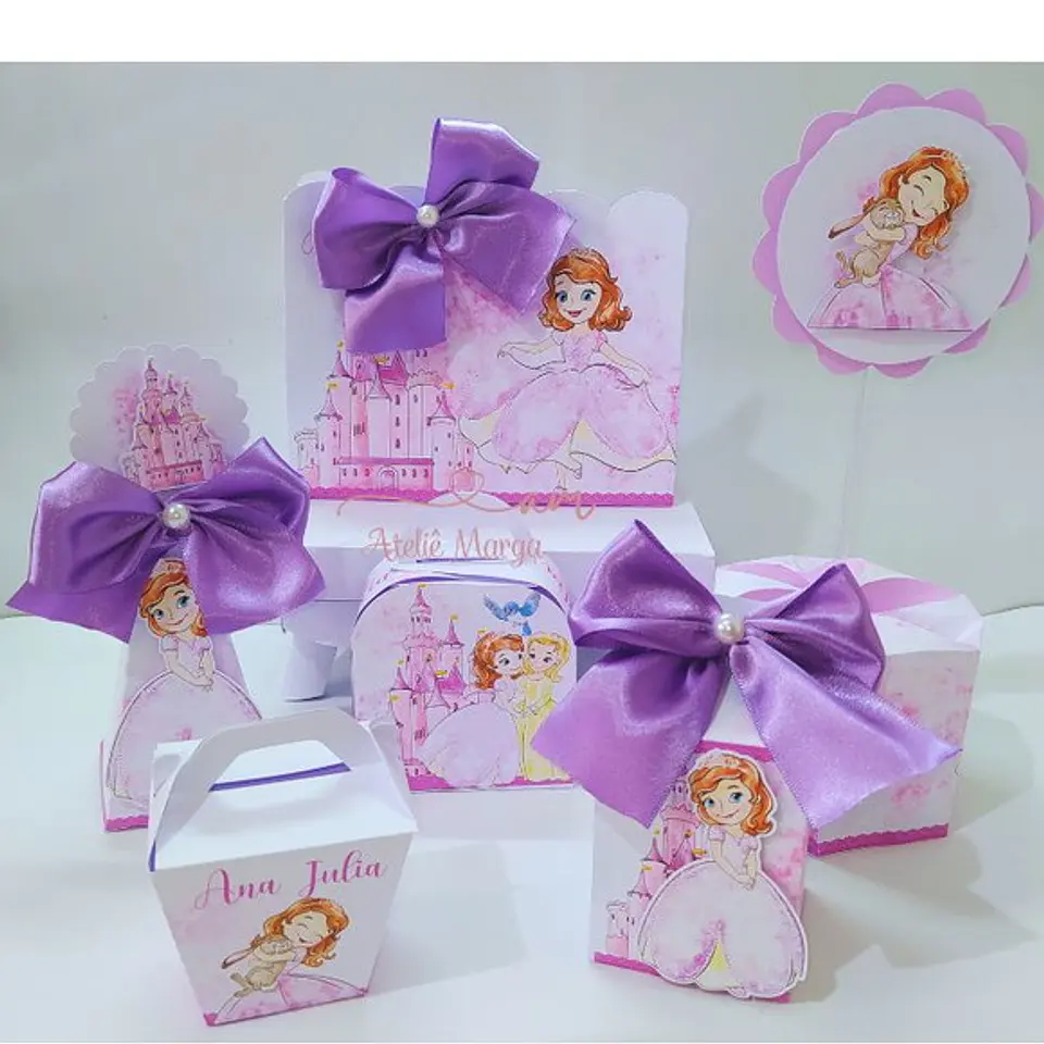 Arquivo de corte princesa sofia 1