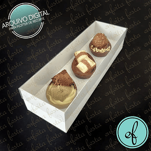 ARQUIVO DE CORTE CAIXA 3 OVOS 50G - Enfeita Festa
