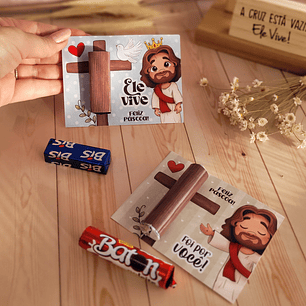 Arquivo Páscoa Cristã Card Bis Ou Batom Cruz - Ana Flor