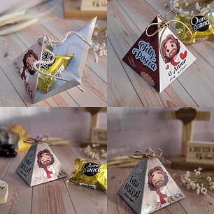 Arquivo Páscoa Cristã Caixa Pirâmide - Ana Flor