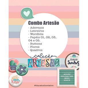 Kit Digital Artesão Combo - TITA
